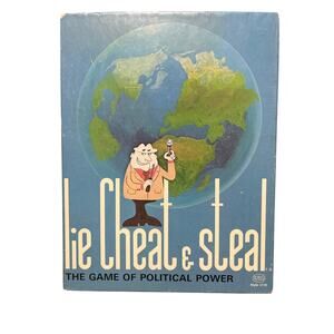 Lie, Cheat & Steal, The Game of Political Power ! 1971 Retired! Relevant today!
